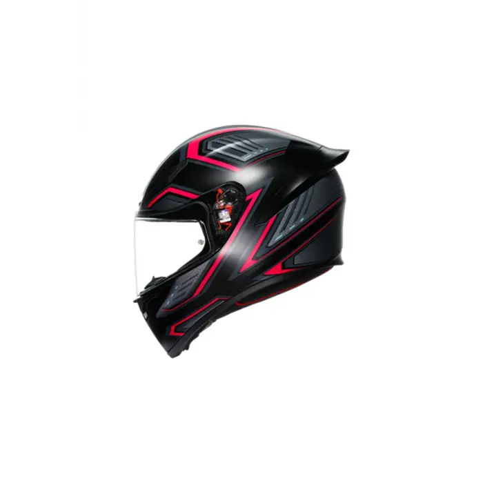 KASK/K1 S E2206 SLING MATT BLACK PINK CONFİGURATİON