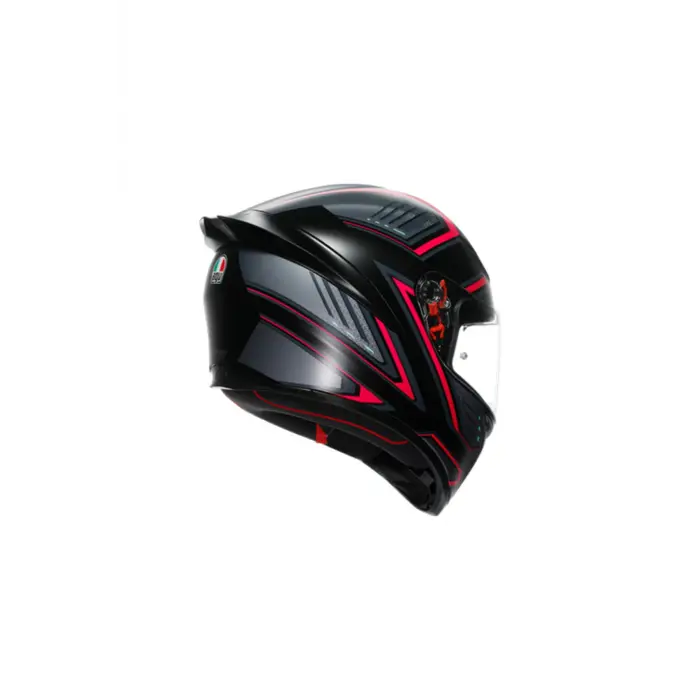 KASK/K1 S E2206 SLING MATT BLACK PINK CONFİGURATİON