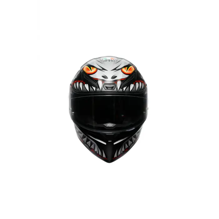 KASK/K1 S E2206 LYZARD MATT BLACK GREY RED CONFİGURATİON