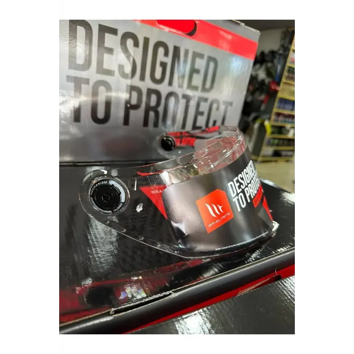 V28 Şeffaf Kask Camı Vizör Thunder 4 Sv - Stinger 2 Uyumlu