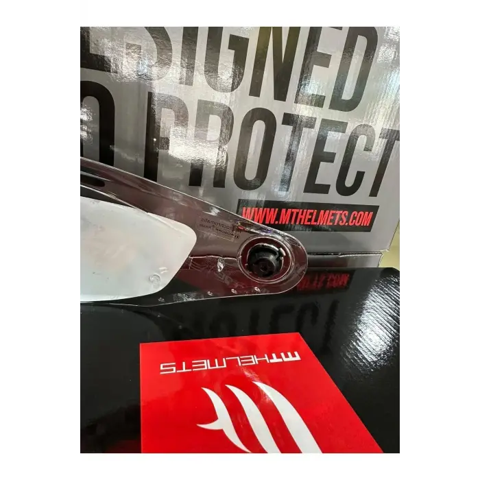 V28 Şeffaf Kask Camı Vizör Thunder 4 Sv - Stinger 2 Uyumlu