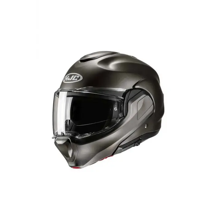 KASK HJC F100 MAT TITANIUM 180 DERECE ÇENE AÇILIR