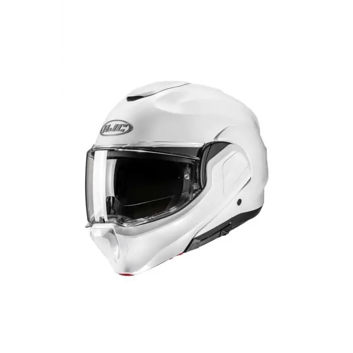 KASK HJC F100 İNCİ BEYAZI 180 DERECE ÇENE AÇILIR