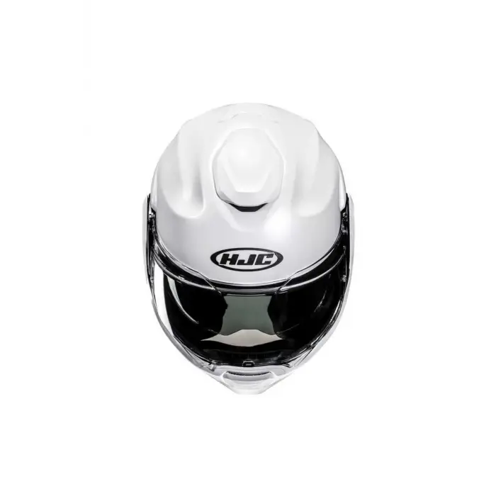 KASK HJC F100 İNCİ BEYAZI 180 DERECE ÇENE AÇILIR