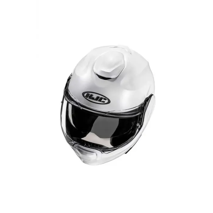 KASK HJC F100 İNCİ BEYAZI 180 DERECE ÇENE AÇILIR