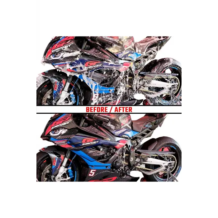 Gp Kompozit 11 Parça Motosiklet Bakım Ve Temizlik Seti