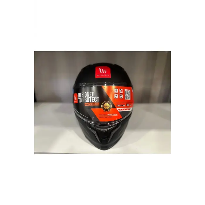 KASK MT BRAKER SV SOLİD A11 MAT SİYAH