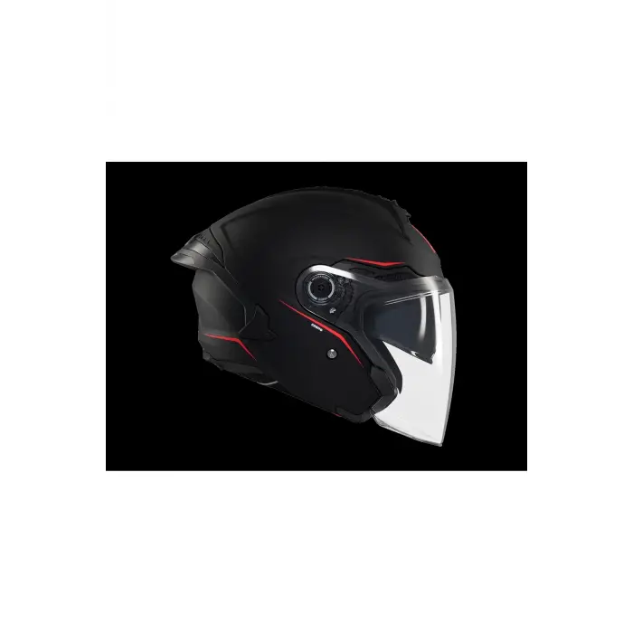 KASK MT COSMO SV ÇENESİZ GÖZLÜKLÜ MAT SİYAH