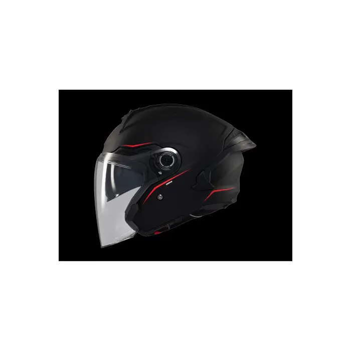 KASK MT COSMO SV ÇENESİZ GÖZLÜKLÜ MAT SİYAH