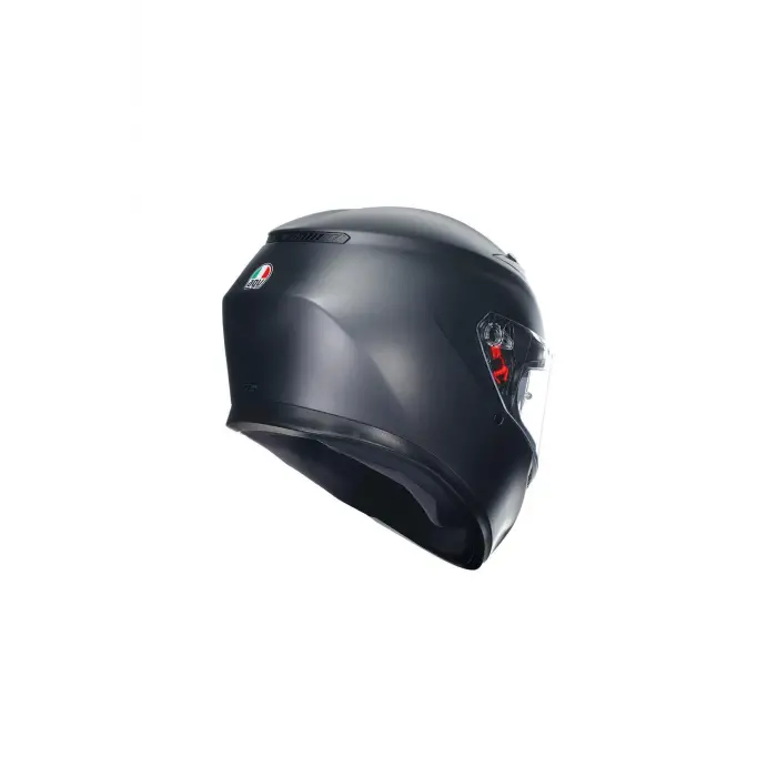 K3 Mono Matt Black Kapalı Kask