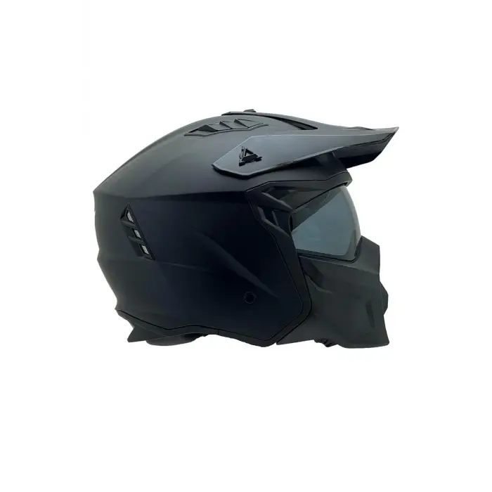 X1-X MAT SİYAH SEUL KASK
