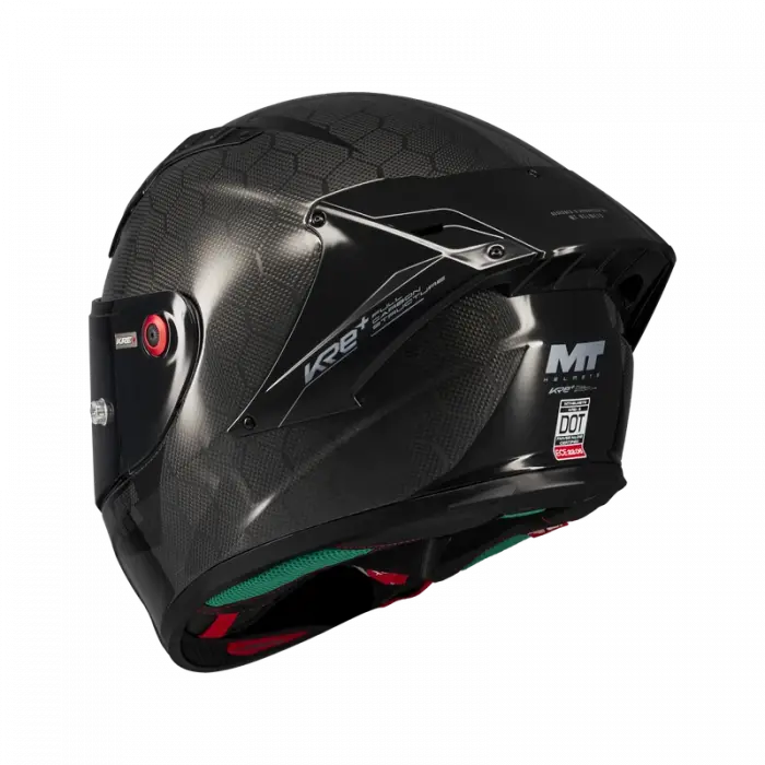 MT KASK FF103BPLUS KRE+ S PURE A1 PARLAK ( KARBON ) + SİYAH VİZÖR