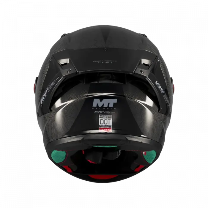 MT KASK FF103BPLUS KRE+ S PURE A1 PARLAK ( KARBON ) + SİYAH VİZÖR