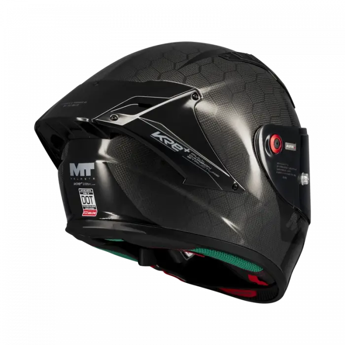 MT KASK FF103BPLUS KRE+ S PURE A1 PARLAK ( KARBON ) + SİYAH VİZÖR