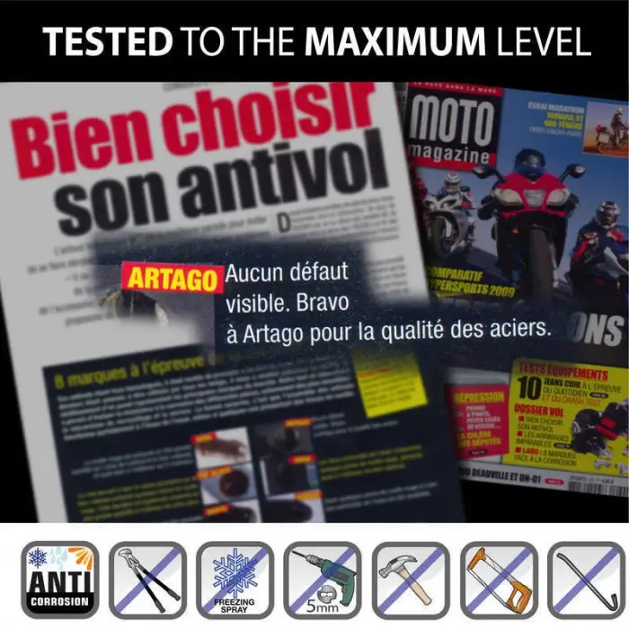 ARTAGO 69X S.R.A. SINIFI MONOBLOK ÇOK AMAÇLI U KİLİT