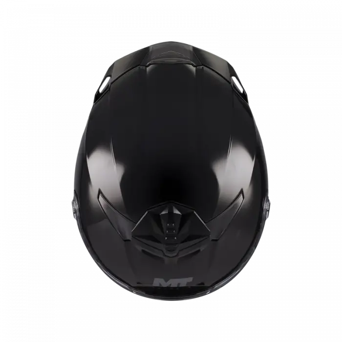 Helmets Thunder 4 Sv Parlak Siyah Motosiklet Kaskı Yeni Seri