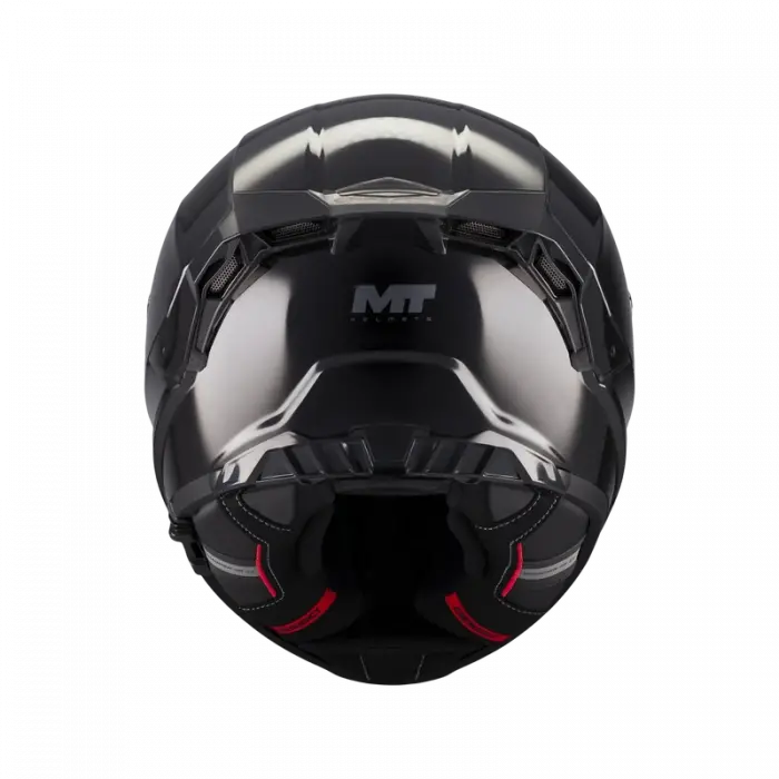 Helmets Thunder 4 Sv Parlak Siyah Motosiklet Kaskı Yeni Seri