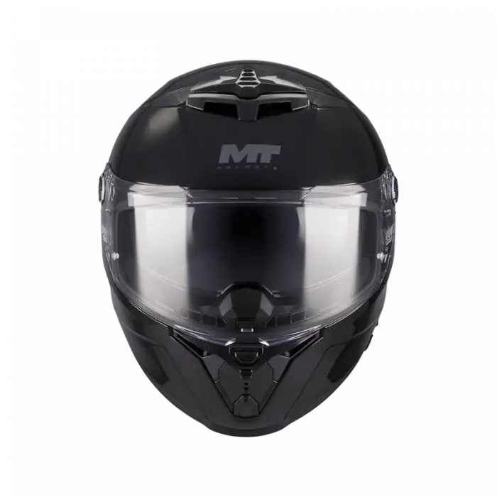 Helmets Thunder 4 Sv Parlak Siyah Motosiklet Kaskı Yeni Seri
