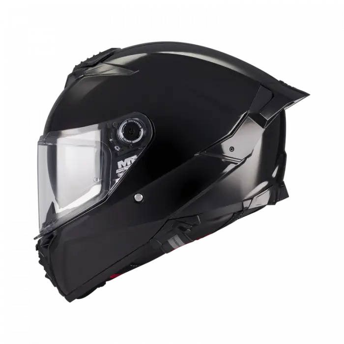 Helmets Thunder 4 Sv Parlak Siyah Motosiklet Kaskı Yeni Seri
