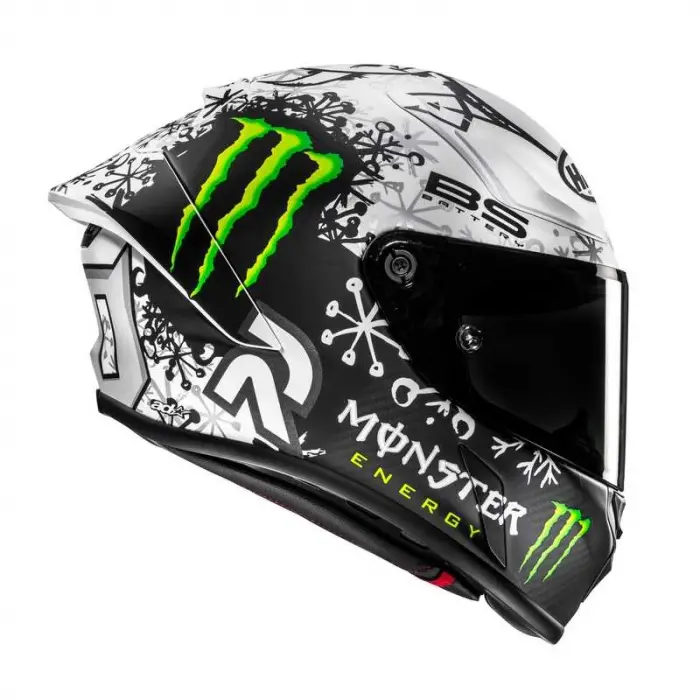 HJC RPHA1 V2 KASK CARBON SNOW DIABLO MC10SF