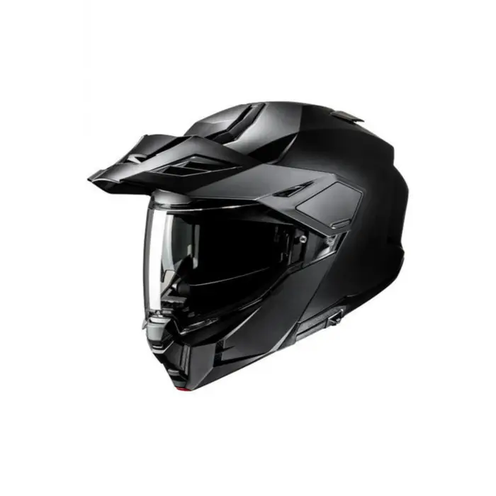 İ80 Çene Açılır Motosiklet Kaskı Mat Siyah