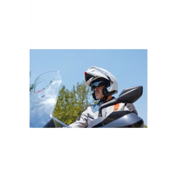 İ80 Çene Açılır Motosiklet Kaskı Mat Siyah