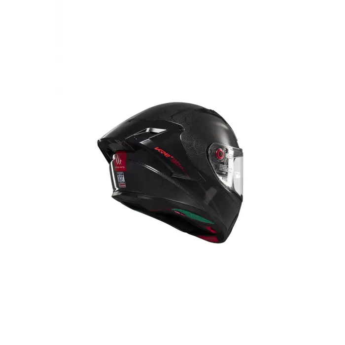 MT KASK FF103BPLUS KRE+ S PURE A1 PARLAK ( KARBON ) + SİYAH VİZÖR