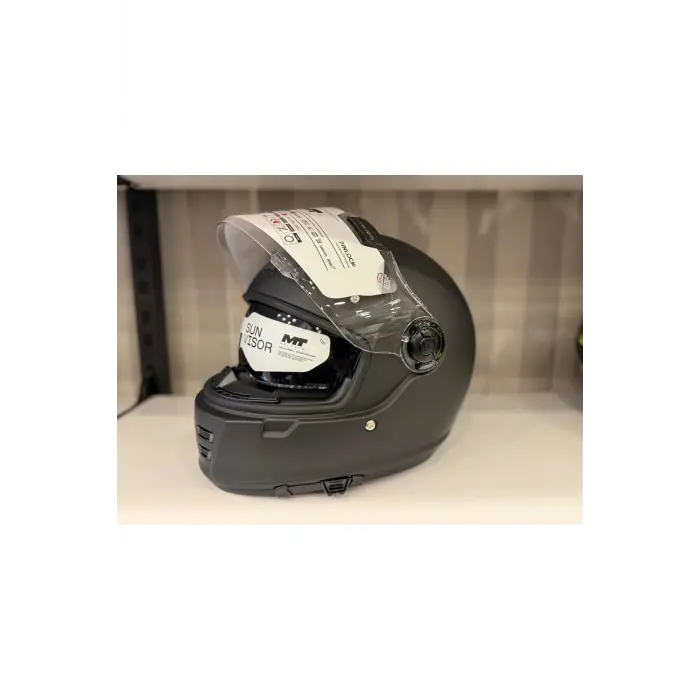 Kask Mt Jarama Sv Mat Siyah Cafe Racer