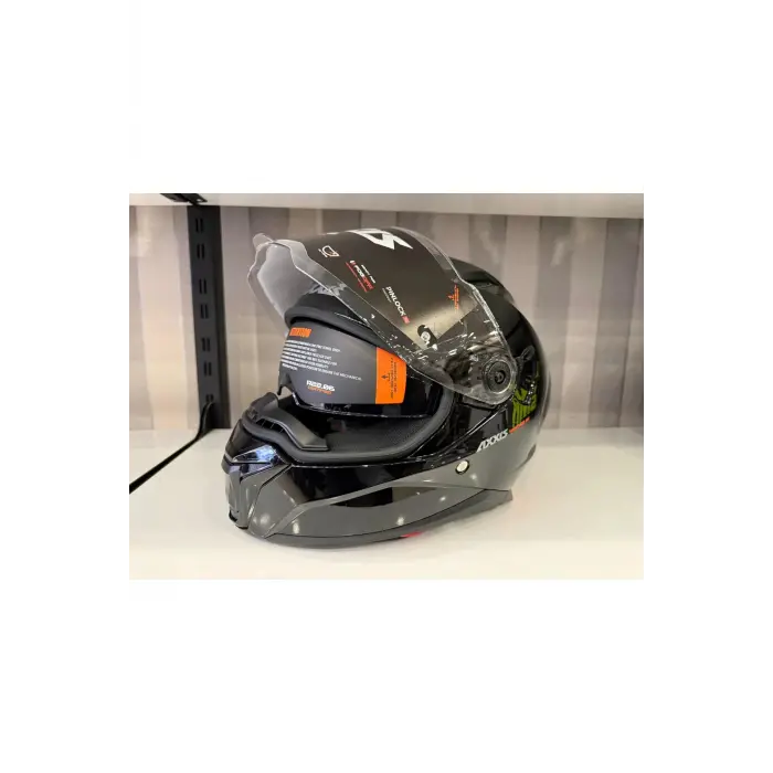 KASK PANTHER SV SOLID A1 PARLAK SIYAH