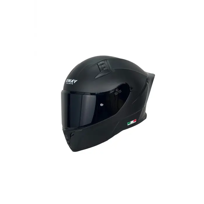 KASK SW 869 MATT BLACK (siyah camlı)