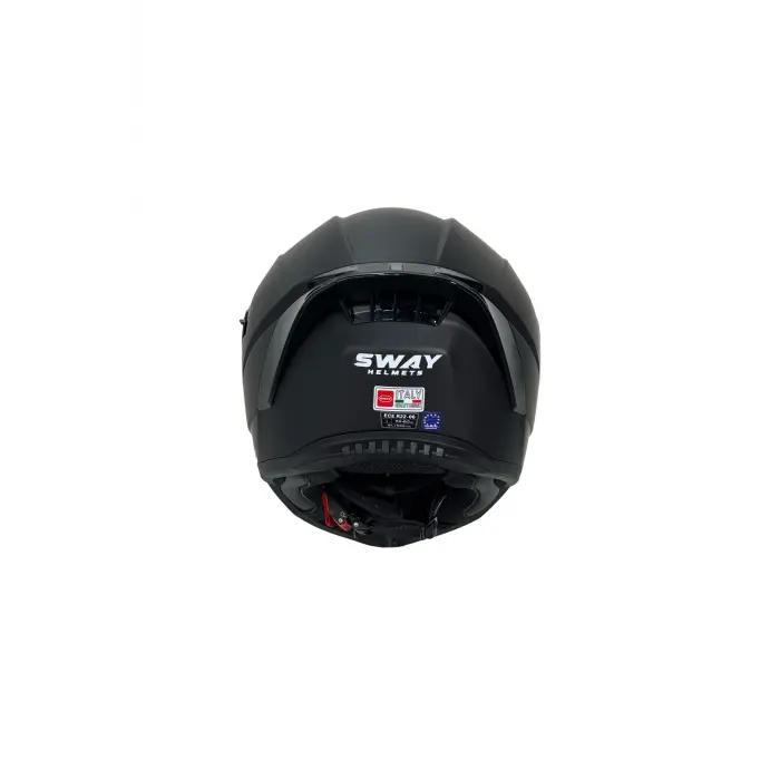 KASK SW 869 MATT BLACK (siyah camlı)