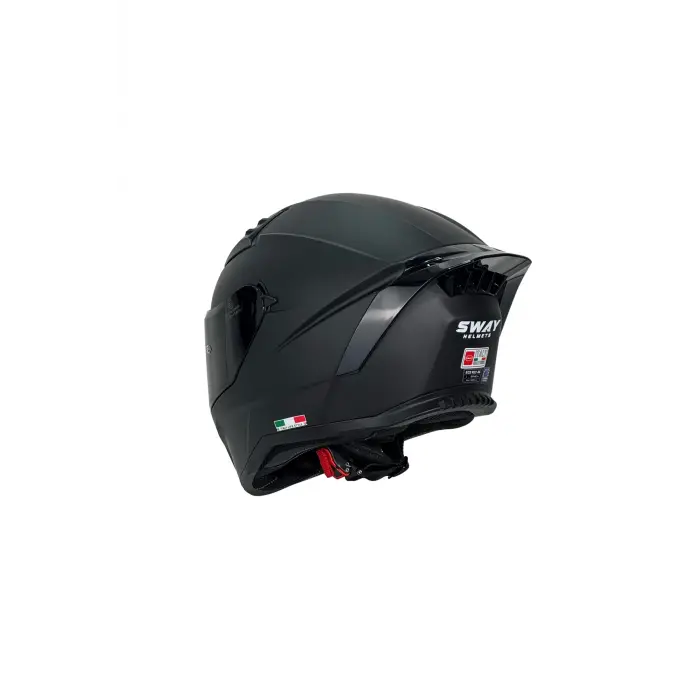 KASK SW 869 MATT BLACK (siyah camlı)