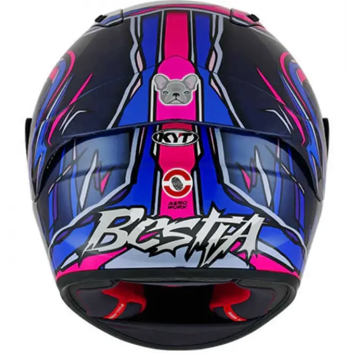 KYT NZ RACE KASK BASTIANINI