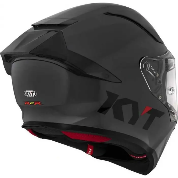 KYT R2R KASK PLAIN GRL GREY