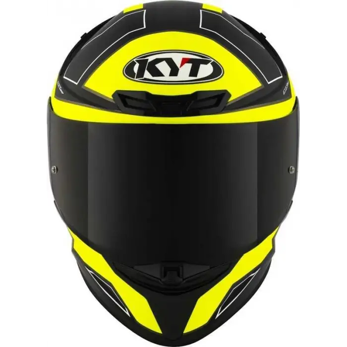 KYT TT-REVO KASK ELECTRON MATT SİYAH SARI