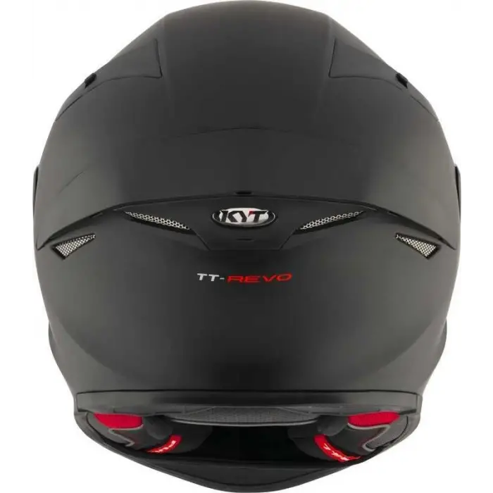 KYT TT-REVO KASK PLAIN MATT BLACK