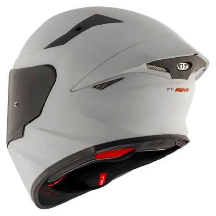 KYT TT-REVO KASK PLAIN MATT GREY