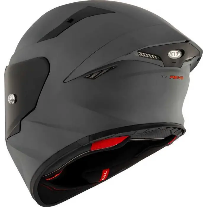 KYT TT-REVO KASK PLAIN MATT GRL GREY