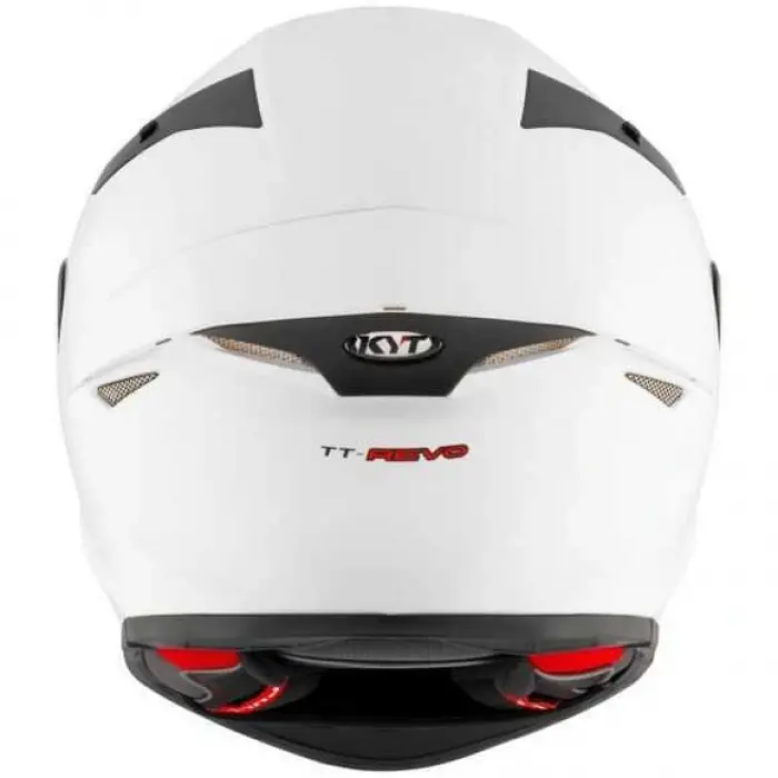 KYT TT-REVO KASK PLAIN WHITE