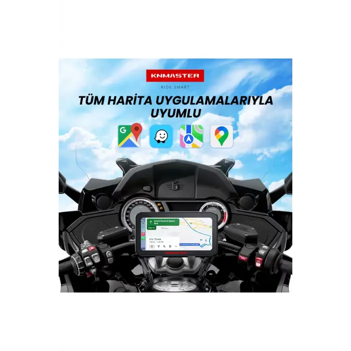 MOTOPLAY 2000 2K Çift Kameralı Kablosuz CarPlay