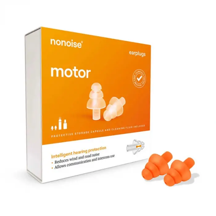 NONOISE MOTO KULAK TIKACI TURUNCU
