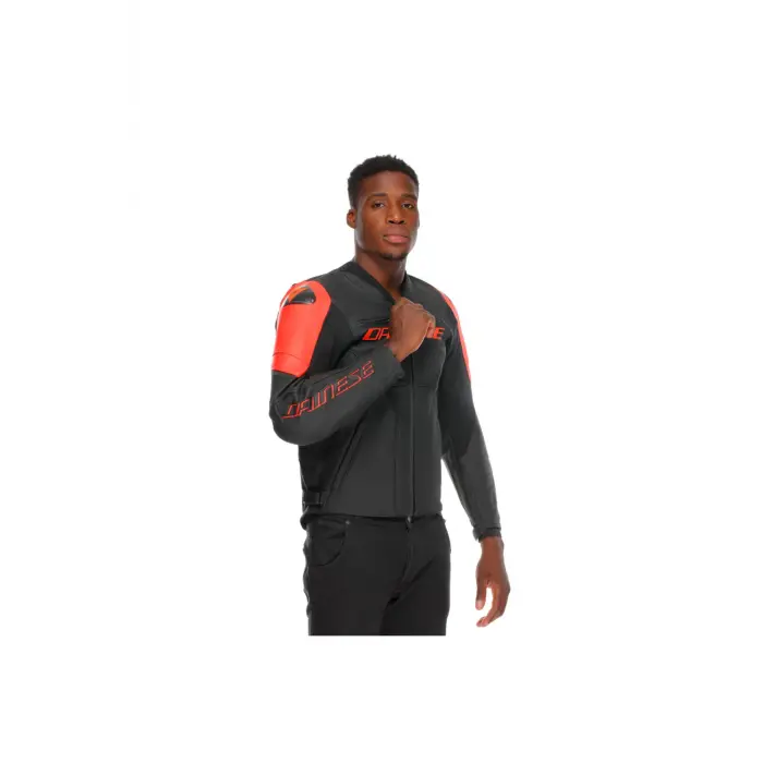 Racing 5 Black Red Fluo Deri Mont