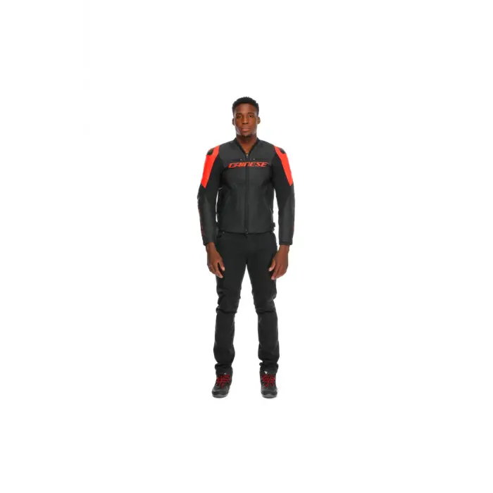 Racing 5 Black Red Fluo Deri Mont