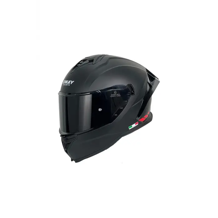 SW 867 RED STRIP MAT SİYAH (SİYAH CAMLI)