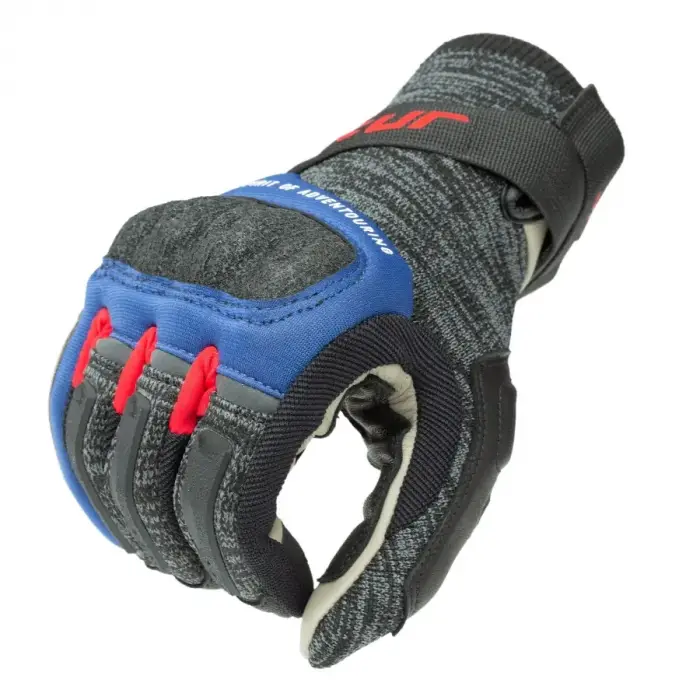 T.UR G-KNIT ELDİVEN SİYAH MAVİ