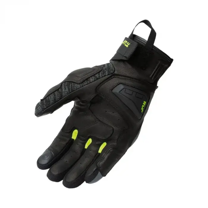 T.UR G-KNIT ELDİVEN SİYAH SARI