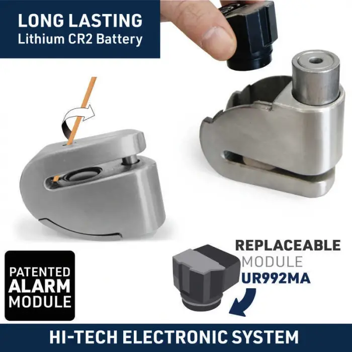 URBAN SECURITY UR14S SRA SINIFI ALARMLI DİSK KİLİDİ