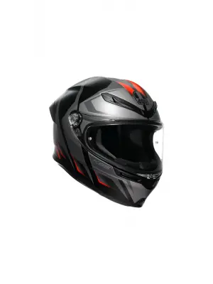 KASK/K6 S MPLK KARVE MATT BLK GREY RED