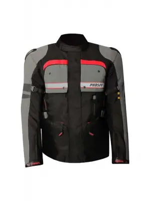 AT2202 4 Mevsim Dış Omuz Korumalı Uzun Motorcu Montu