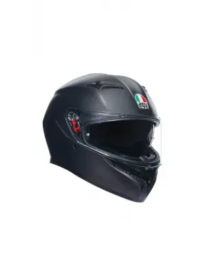 K3 Mono Matt Black Kapalı Kask